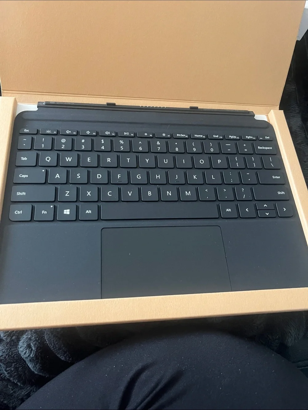 Microsoft Surface Go Type Cover - Black Keyboard